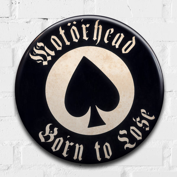 Motorhead GIANT 3D Vintage Pin Badge