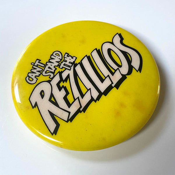 The Rezillos, Can't Stand GIANT 3D Vintage Pin Badge