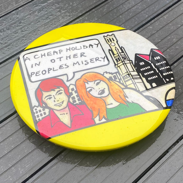 Sex Pistols, Holidays In The Sun GIANT 3D Vintage Pin Badge