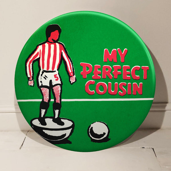 The Undertones, My Perfect Cousin GIANT 3D Vintage Pin Badge