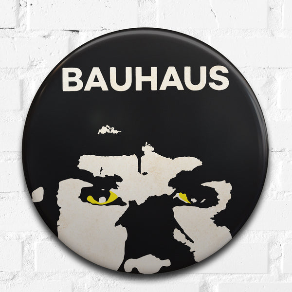 Bauhaus GIANT 3D Vintage Pin Badge