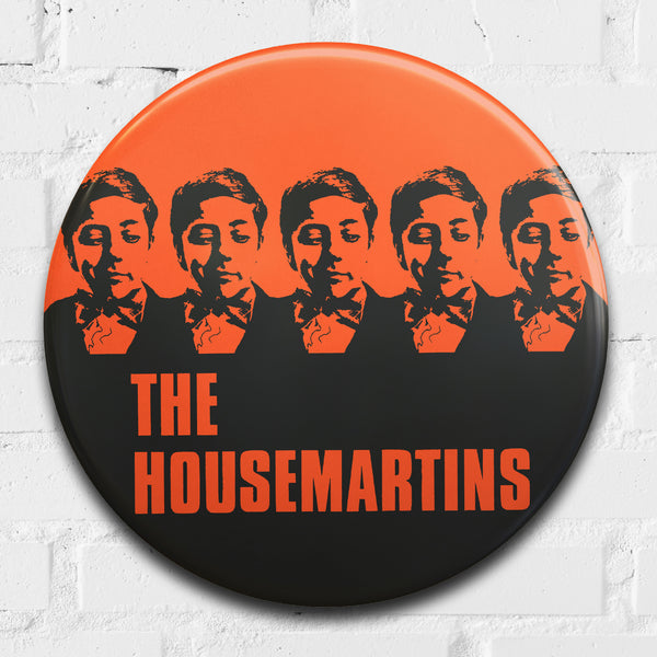 The Housemartins GIANT 3D Vintage Pin Badge