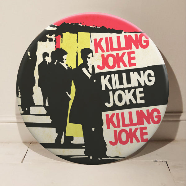 Killing Joke GIANT 3D Vintage Pin Badge