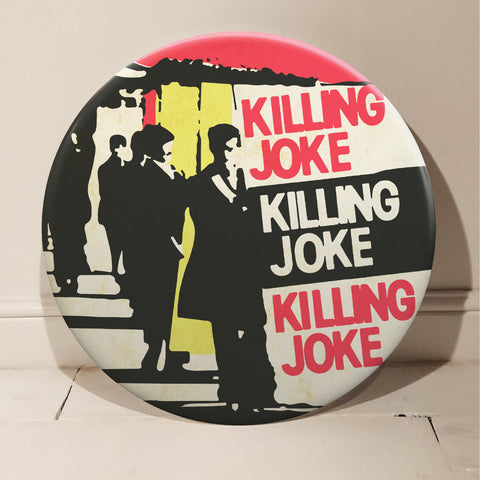 Killing Joke GIANT 3D Vintage Pin Badge