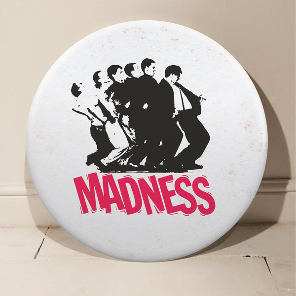 Madness, One Step Beyond GIANT 3D Vintage Pin Badge
