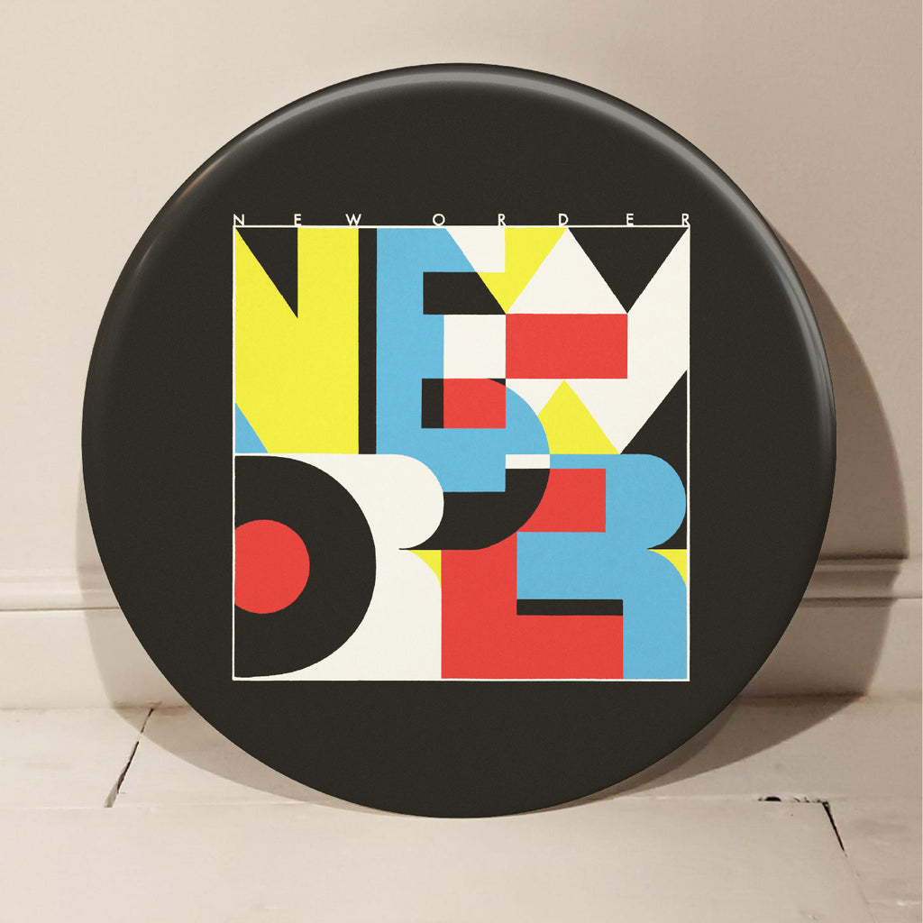 New Order GIANT 3D Vintage Pin Badge