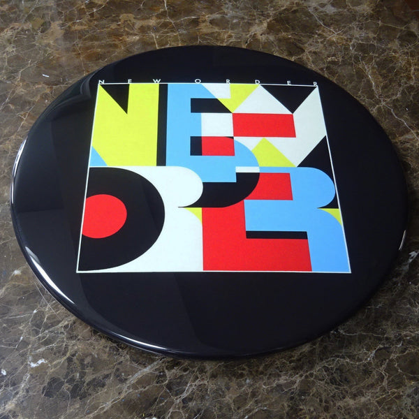 New Order GIANT 3D Vintage Pin Badge