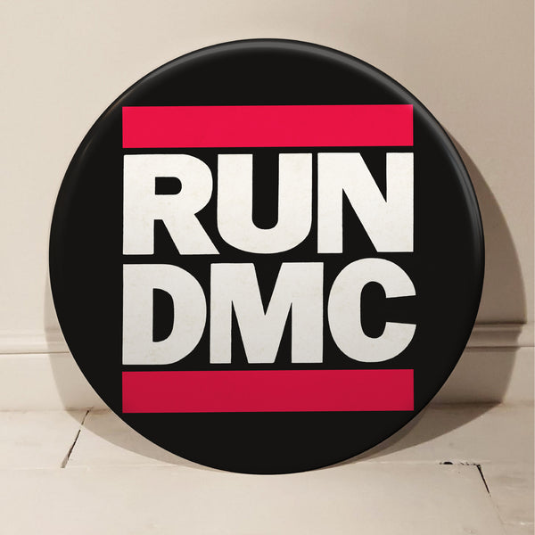 RUN DMC GIANT 3D Vintage Pin Badge