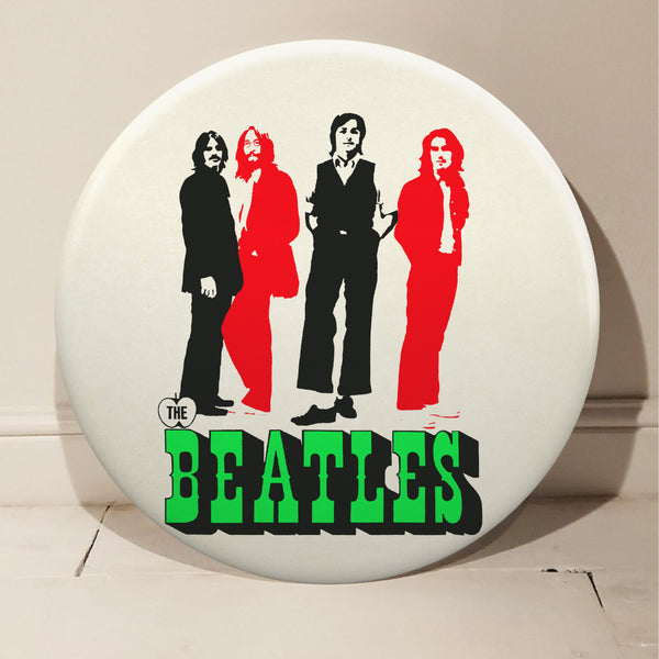 The Beatles (1969) GIANT 3D Vintage Pin Badge