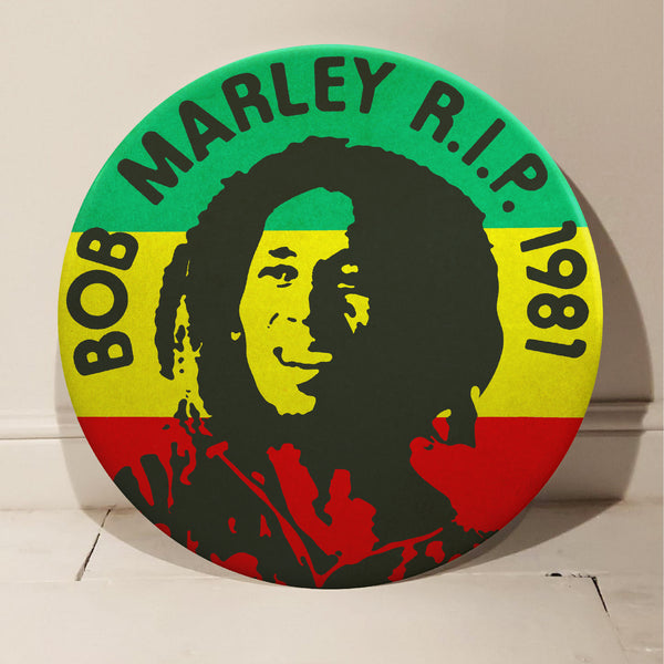 Bob Marley GIANT 3D Vintage Pin Badge