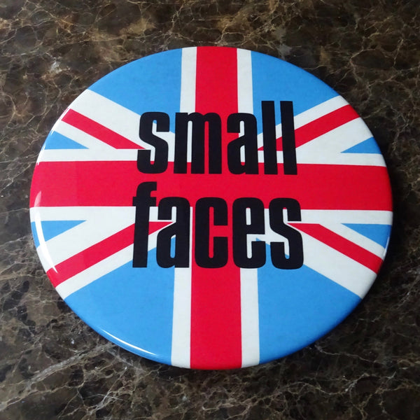 Small Faces GIANT 3D Vintage Pin Badge