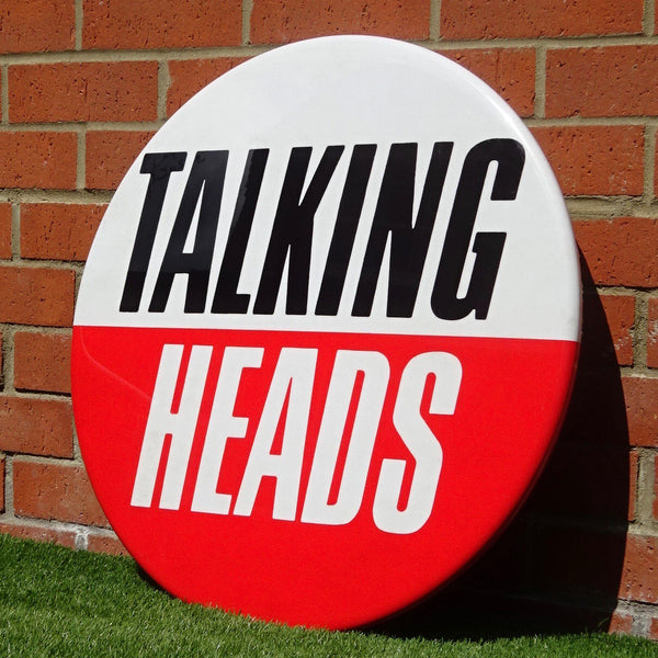 Talking Heads GIANT 3D Vintage Pin Badge
